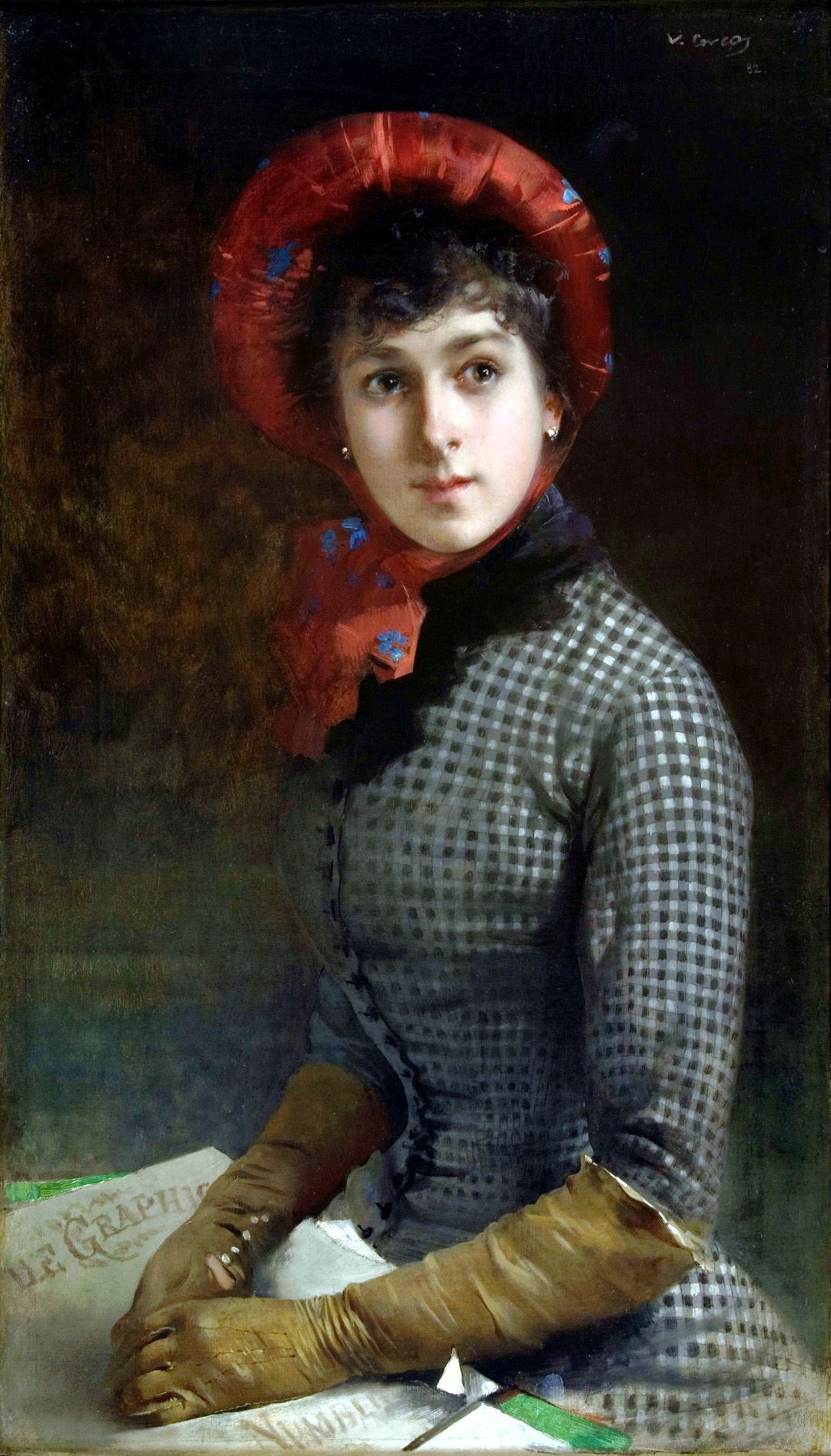 The Young English Woman (1882), par Vittorio Matteo Corcos.